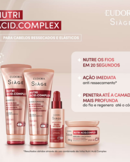 Siàge Nutri Acid.Complex: Shampoo 250ml + Condicionador 200ml