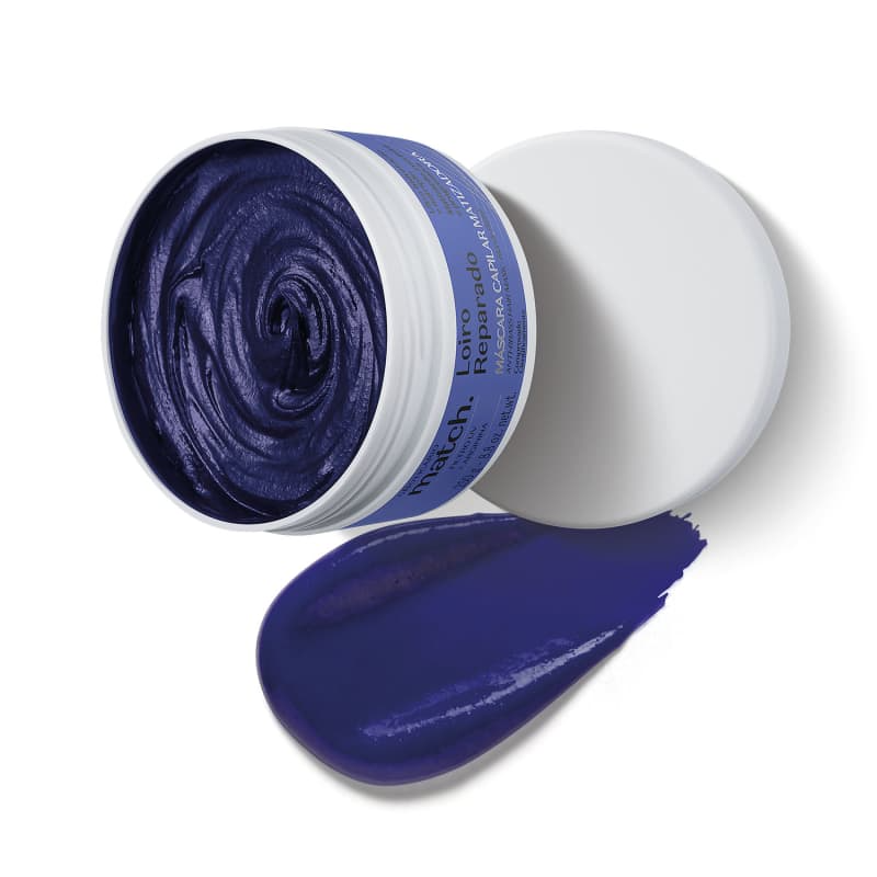 Máscara Capilar Matizadora Match Loiro Reparado 250g