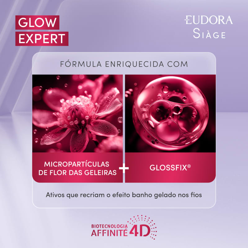 Máscara Capilar Ultra Brilho Siàge Glow Expert 250g