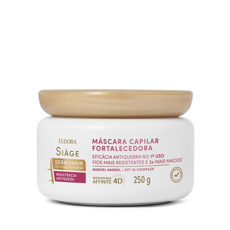 Máscara Capilar Siàge Dermo Hair Resistência Antiqueda 250g Máscara Capilar Siàge Dermo Hair Resistência Antiqueda 250g