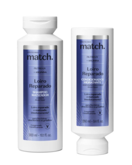 Match Loiro Reparado: Shampoo 300ml + Condicionador 280ml