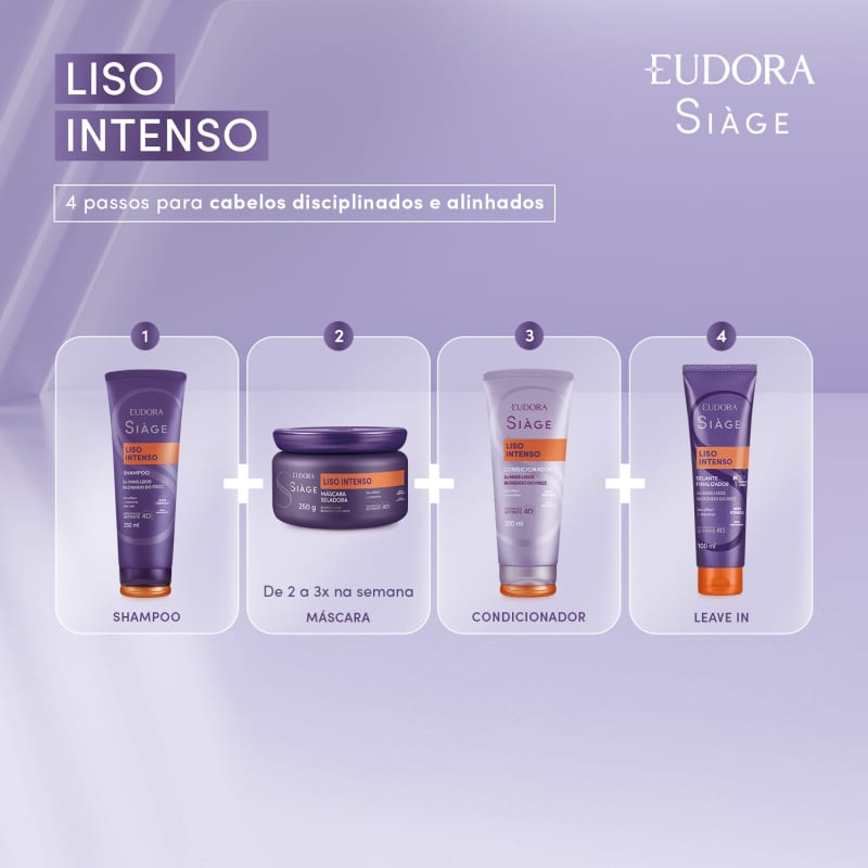 Máscara Capilar Siàge Liso Intenso 250g Máscara Capilar Siàge Liso Intenso 250g