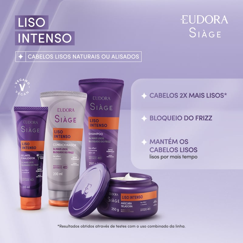 Máscara Capilar Siàge Liso Intenso 250g Máscara Capilar Siàge Liso Intenso 250g