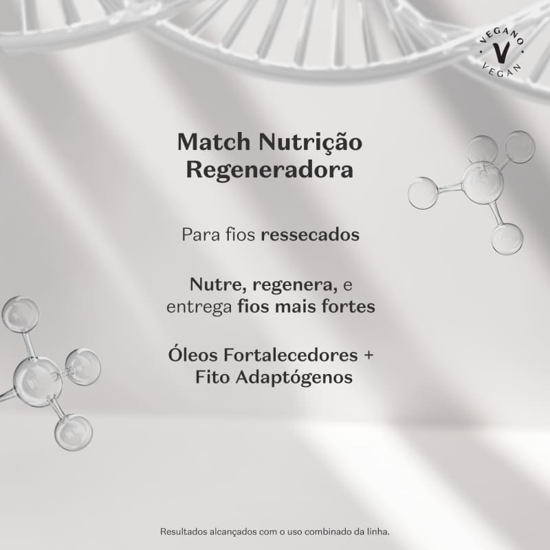 Shampoo Match Nutrição Regeneradora 300ml