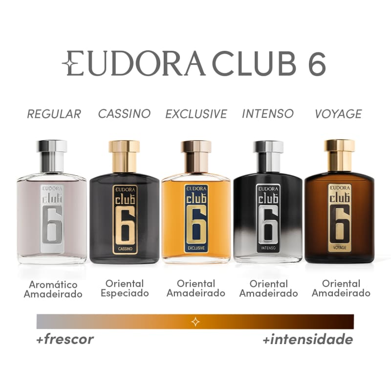 Club 6 Exclusive Desodorante Colônia 95ml