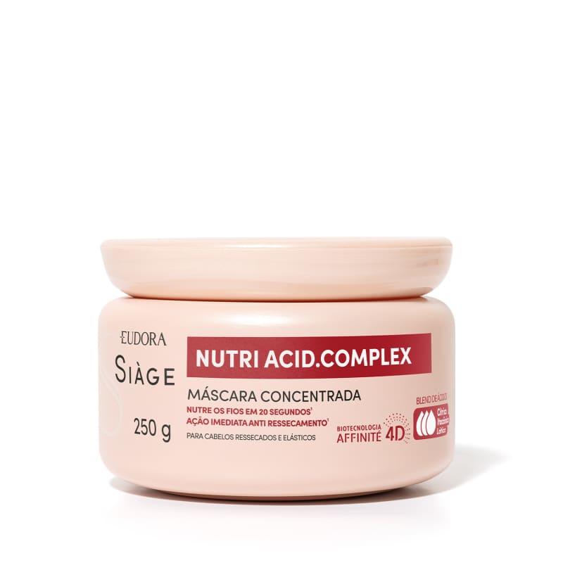 Máscara Capilar Concentrada Siàge Nutri Acid.Complex 250g Máscara Capilar Concentrada Siàge Nutri Acid.Complex 250g