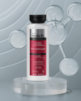 Match Science Reconstrução: Shampoo 300ml + Condicionador 280ml