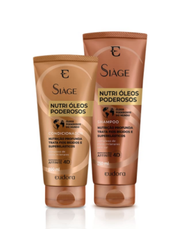 Siàge Nutri Óleos Poderosos Shampoo + Condicionador