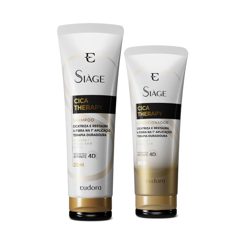Siàge Cica-Therapy: Shampoo 250ml + Condicionador 200ml