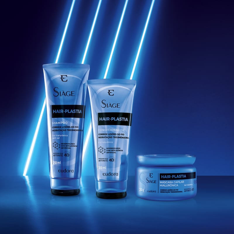Siàge Hair Plastia Shampoo + Condicionador-PLASTIA Siàge Hair Plastia Shampoo + Condicionador