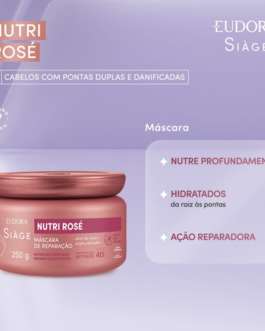 Máscara Capilar Siàge Nutri Rosé 250g