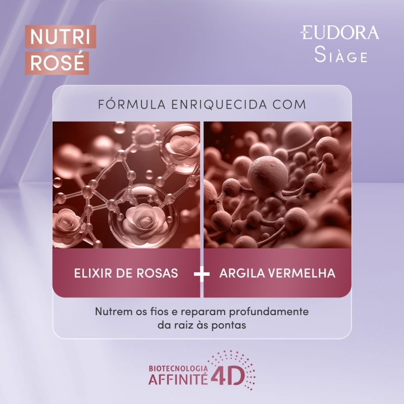 Máscara Capilar Siàge Nutri Rosé 250g Máscara Capilar Siàge Nutri Rosé 250g