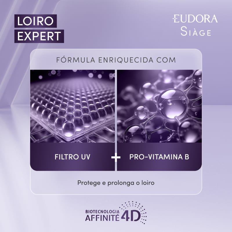 Máscara Capilar Matizadora Siàge Loiro Expert 250g Máscara Capilar Matizadora Siàge Loiro Expert 250g
