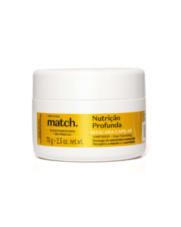 Máscara Capilar Match Nutrição Profunda 70g