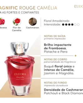 Magnific Rouge Camélia Desodorante Colônia 75ml